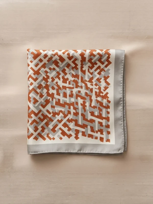 6 Rust Maze Bandana