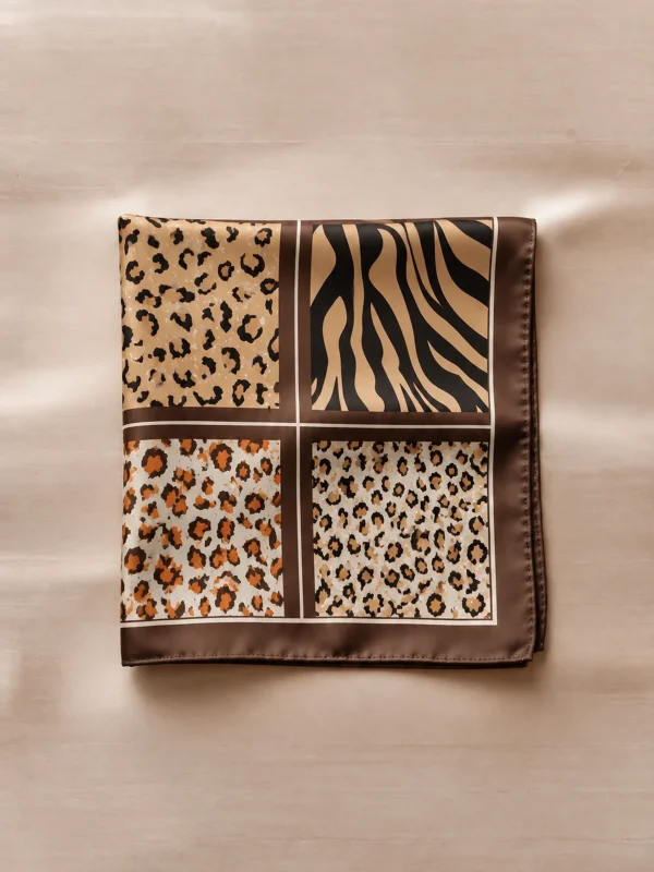 four-panel-animal-brown Four Wilds Bandana
